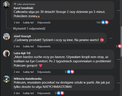 (Nowość) Ulga dla oczu