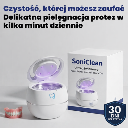 SoniClean - ultradźwiękowy higienizator protez